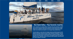 Desktop Screenshot of bluedolphinsailing.com